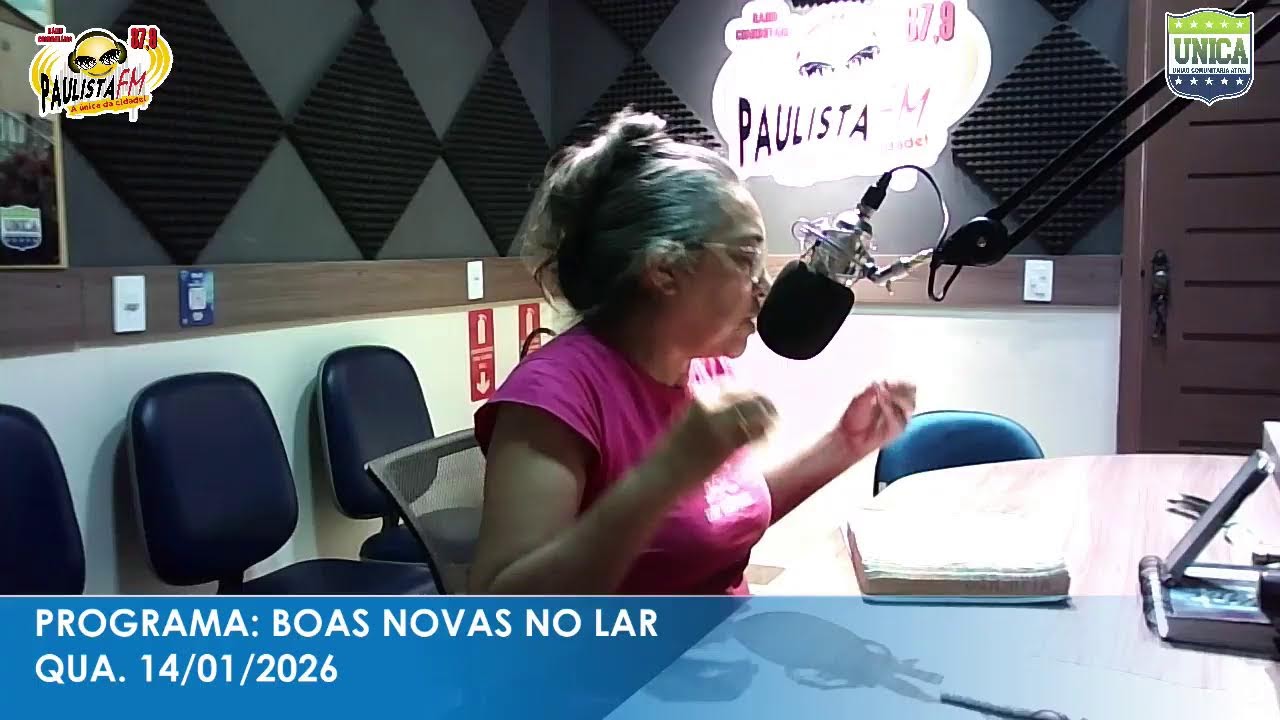 PROGRAMA: BOAS NOVAS NO LAR
