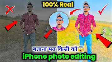 iphone photo editing in android |100% Real😮🔥| iPhone jesi photo editing kaise kare | iPhone editing