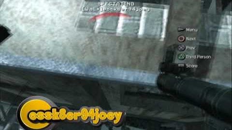 Call of Duty 4 - Pipeline bounce