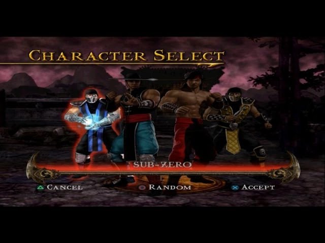 mortal kombat shaolin monks(PS2)