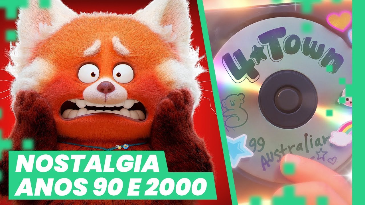 AS REFERÊNCIAS DE RED: CRESCER É UMA FERA AOS ANOS 90 E 2000 | Nostalgia Disney + Pixar ♥