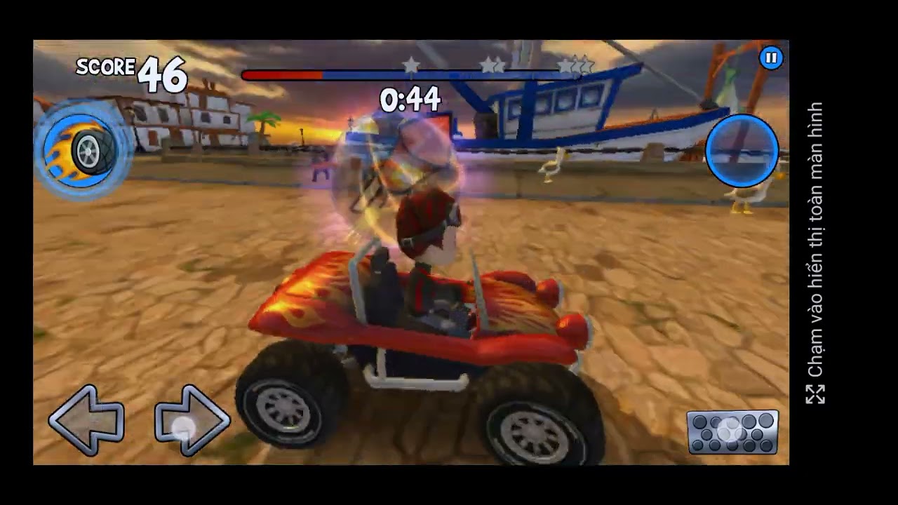Beach buggy racing 1 p4 tui chơi màn 4 và đấu trùm 