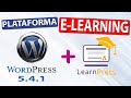 ☑️ COMO crear PLATAFORMA E-learning LMS con WordPress y LearnPress