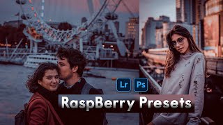 RaspBerry Preset | Violet + Peach Tone | Free Mobile Lightroom DNG Preset, XMP Preset, LRTEMPLATE screenshot 5