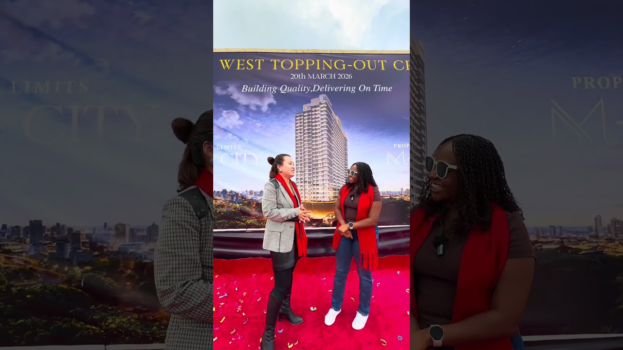 What a milestone! Marking the topping up of the iconic marble west near sarit in Westlands Nairobi.