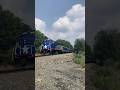 CCU 101 leads Amtrak Piedmont Train 77 in Durham, NC