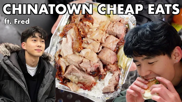 Cheap Eats in Chinatown NYC ft. KPOP IDOL FRED