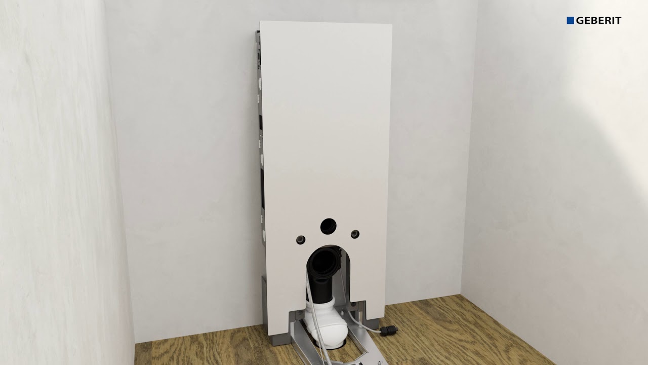 Geberit AquaClean duschtoalett: enkel och snabb installation