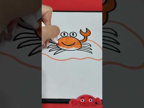 Как нарисовать КРАБА