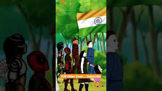Har Ghar Tiranga 🇮🇳 Naruto vs Predator, Jeff, Jason, Micheal, Deadpool, Pennywise | ZV Animations