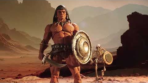 Conan the Barbarian 1:12 Figure Stop-Motion Animation