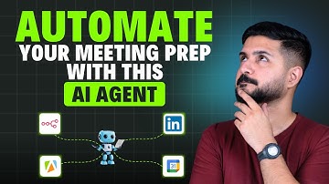 Create an AI Meeting Prep Agent in 25 Minutes | No Coding Skills Required | AI Agent for Sales