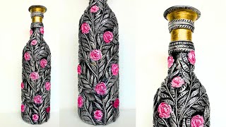 Convert Glass Bottle into Vase