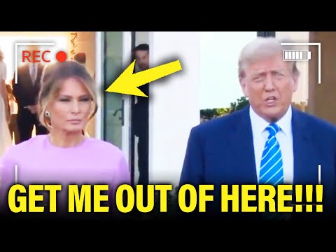 Melania Looks DISGUSTED by Trump At Latest Event