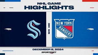 Nhl Highlights Kraken Vs. Rangers - December 8, 2024