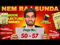 nem raj sunda book lecture page no 50 to 57