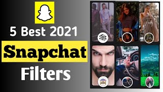 top 5 amazing snapchat filter/ must try/ unique filter /photoshoot/ screenshot 5