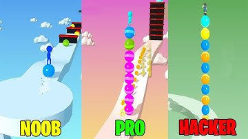 NOOB vs PRO vs HACKER - Stack Rider