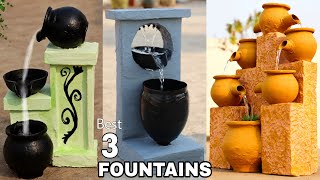 3 Wonderful Indoor Beautiful Desktop Water Fountains | New 3 Multi Design DIY Waterfall Fountains