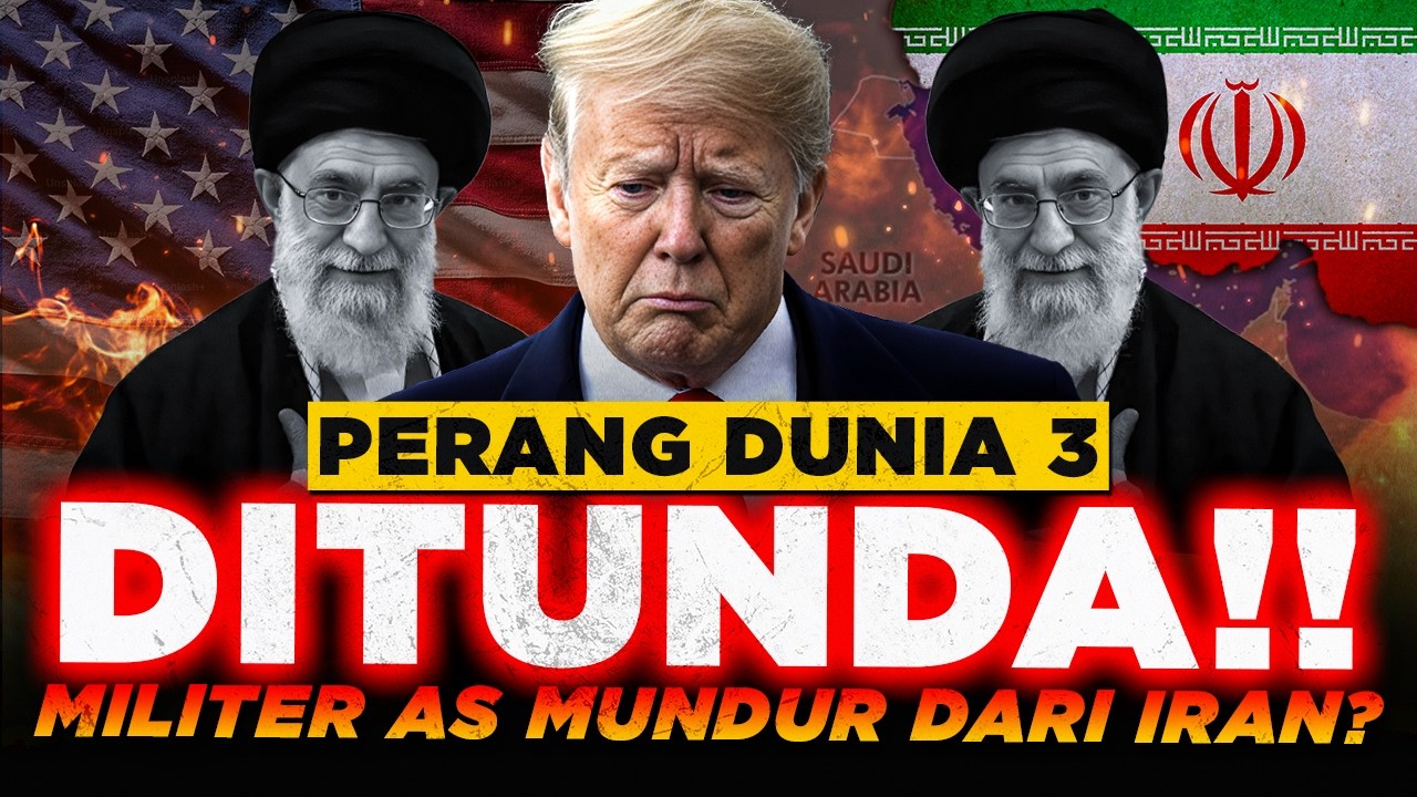 PERANG DUNIA 3 TERTUNDA!! AMERIKA TARIK PASUKAN DARI IRAN, Donald TRUMP CIUT?