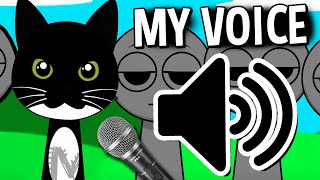 SPRUNKI MAXWELL CAT BUT WITH MY VOICE 😂