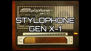 Stylophone GEN X-1 Synthesizer - Demo and Tutorial - HQ Audio
