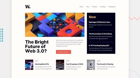 News homepage solution - Frontend Mentor Challenge