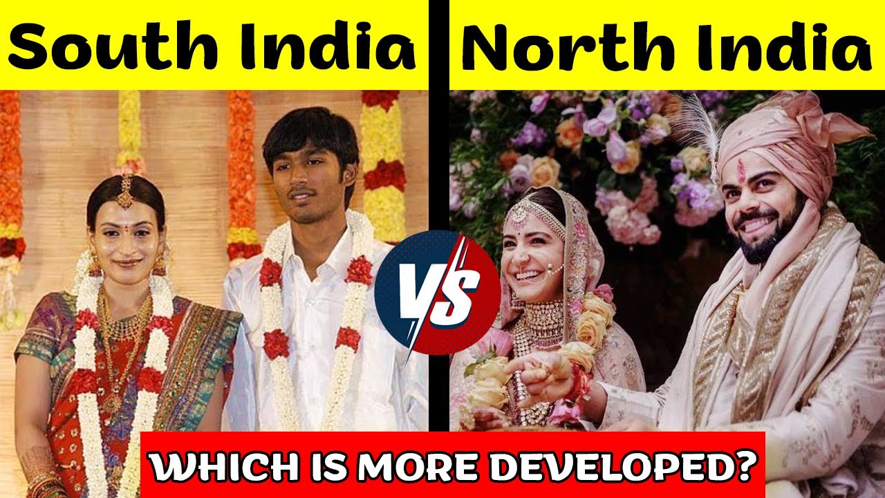North India vs South India Comparison in Hindi, Indian states in Hindi