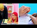 40 Smart School Hacks to Make Your Life Easier || Funny School Situations by 5-Minute DECOR!