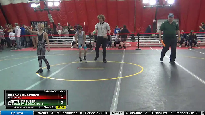 10U 71 Ashtyn Kreuser Campbellsport Youth Wrestlin...