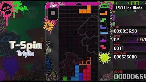 How To Easily Set Up T-Spin Triples - Tetris 99
