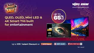 Vijay Sales Grand Electronics Sale 🎉 Up to 65% Off | Priceless Celebrations, Price-less Electronics!