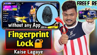 Set Fingerprint Lock in Free Fire Without Any App | Free Fire Me Fingerprint Lock Kaise Lagaye