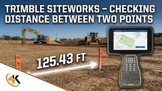 Famous Trimble Siteworks - Checking Distance Between Two Points Net Worth