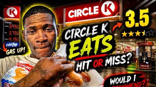 🚨 I Tried Circle K Gas Station Food... Was It Actually Good?! 🌭🔥
