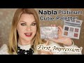 First Impression Nabla Platinum Cutie Palette! | Swatches!