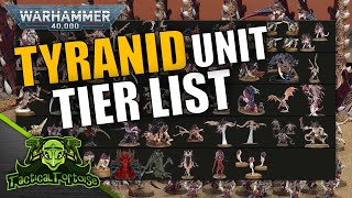 Which Tyranid Units are Best in 10th Ed 40k! | Tyranid Faction Tier List