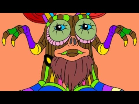 My Singing Monsters Coloring Book How To Color Rare Oaktopus Youtube