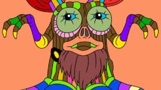 كتاب تلوين My Singing Monsters - كيف تلوّن Rare Oaktopus؟ screenshot 1