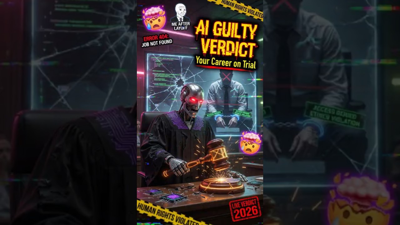 AI Guilty Verdict - Robot Judge 2026 Sentences Your Career 😂⚖️ - The Funniest Self-Dev Tool of 2026