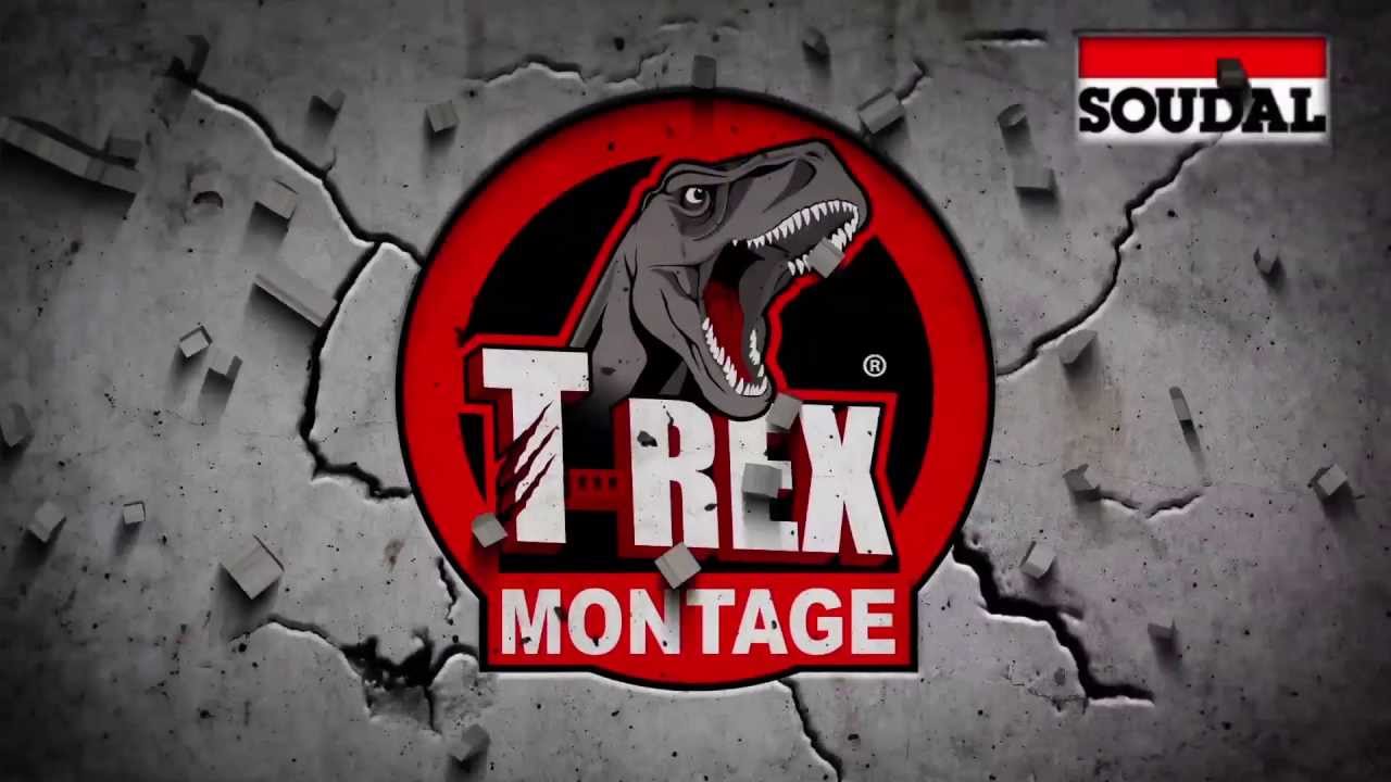 Soudal TRex Montage oersterke montagelijm YouTube