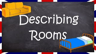 How to describe rooms | A1 level | English for Adults