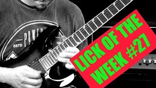 Lick Of The Week #27 | Lydian Legato Shred Lick | Rock Guitar Lesson