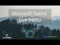 Microsoft Teams Live Demo