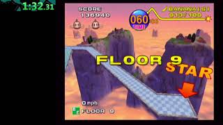 Super Monkey Ball Beginner Warps 2:07 Beginner Extra 3:06