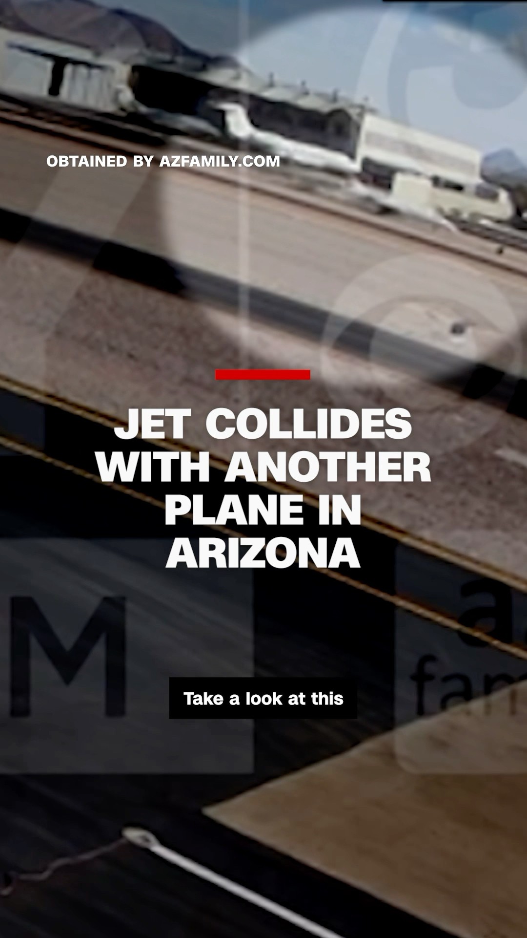 Dramatic Arizona plane crash captured on camera