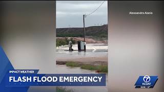 McLeod Dam failure and levee breach forces evacuations in New Mexico