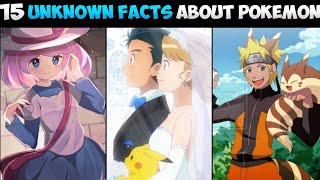 15 Amazing Facts About Pokemon |Hindi|Top 20 Unknown Facts about Pokemon | Facts about Pokémon |