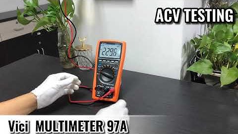 Vicimeter 4000 digits LCD display universal test meter VC97A