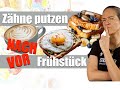 ZÄHNE PUTZEN: VOR oder nach dem ESSEN, erstaunlicher TIPP